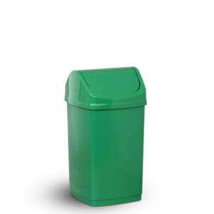 Lixeira 50L retangular tampa basculante
